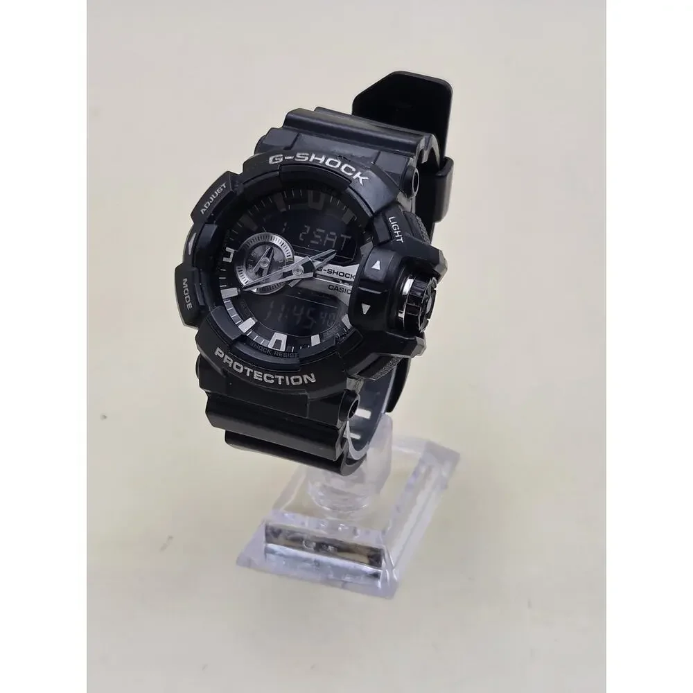 Casio G-Shock GA-100GB Black Gold Analog Digital Men's Wristwatch 5398